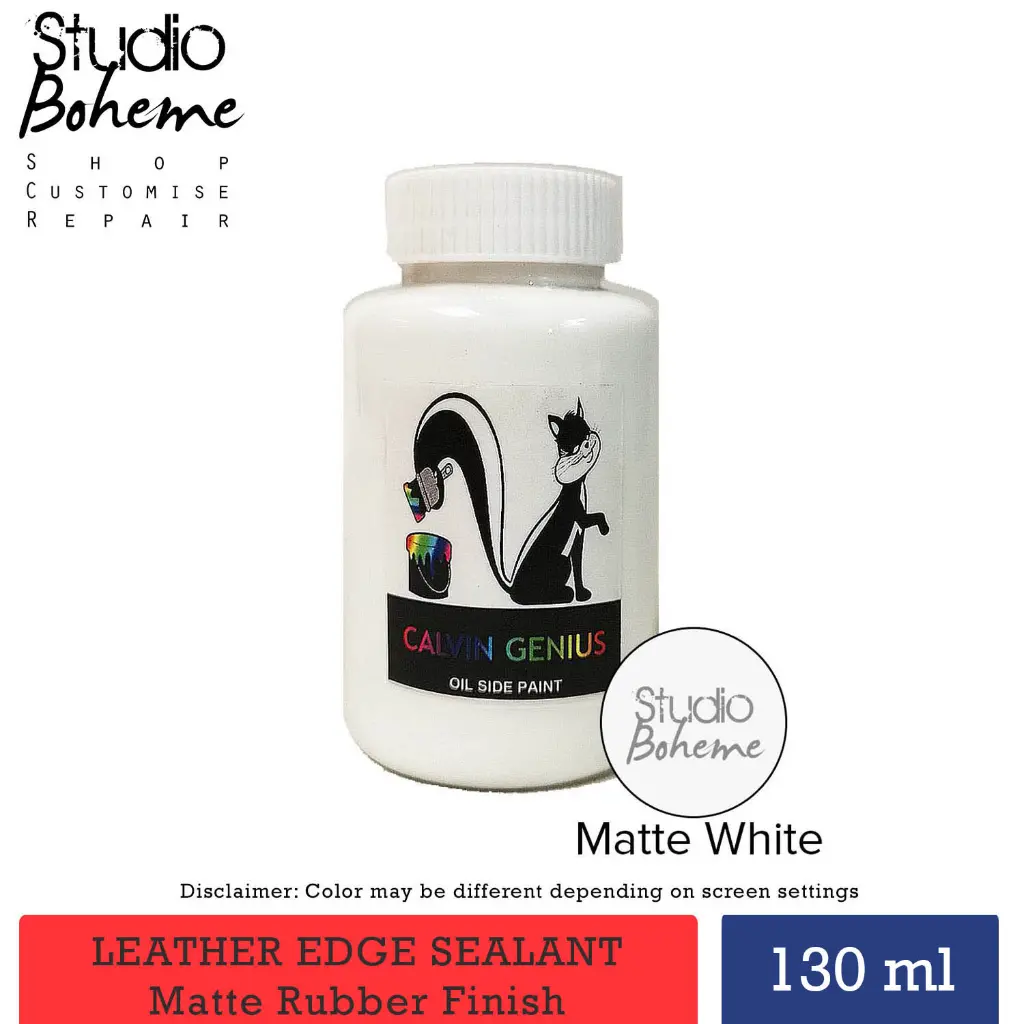 white rubber edge sealant for leather bags and shoes.webp