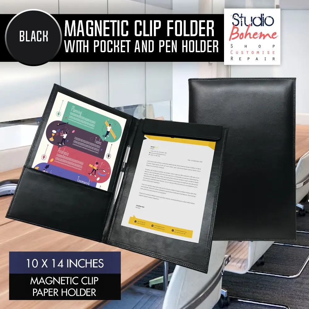 Magnet clip documents Folder - S.Gordon