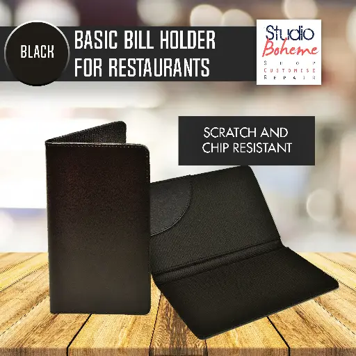 Basic Bill holder with rounded corners 