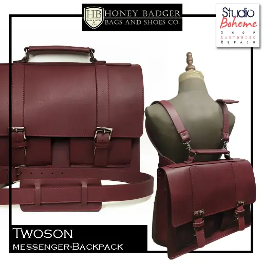 Honeybadger Twoson Messenger Backpack